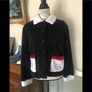 Decorated Originals Decorated Snowman Fleece Coat